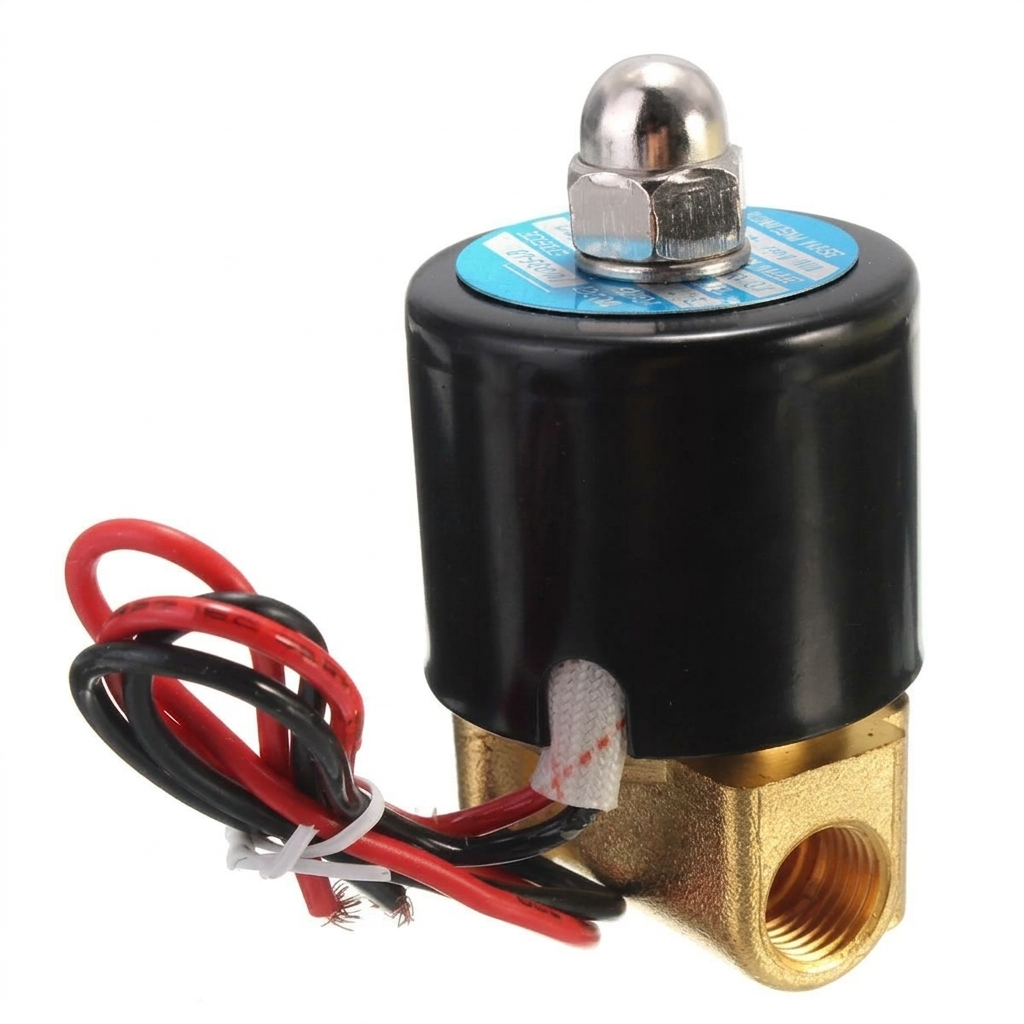 1/4 Inch 220V AC Solenoid Valve Normally Closed