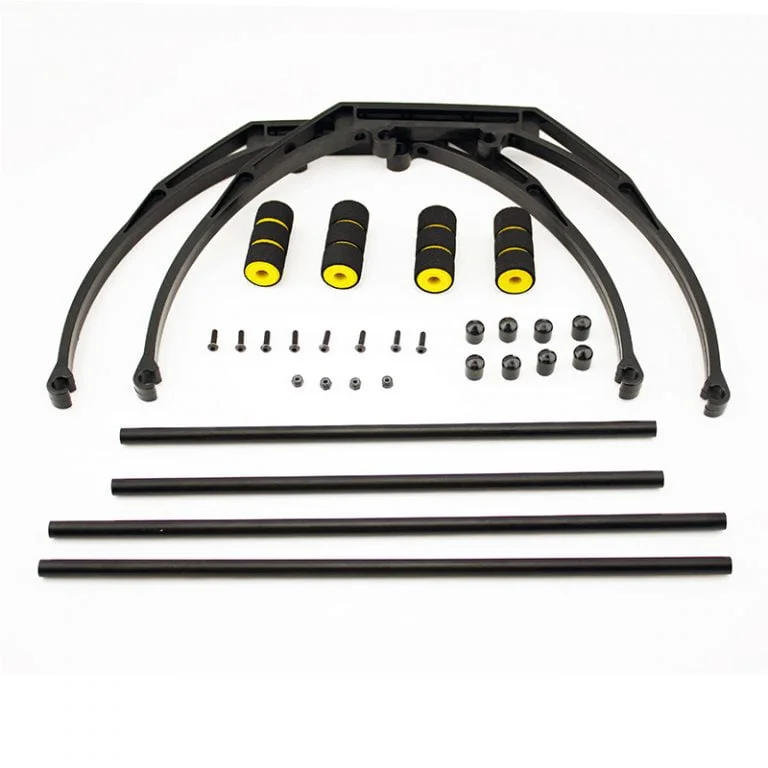 Tall Landing Gear Skid Kit for F450 F550 Quadcopter & Multicopter FPV Frames - Image 3