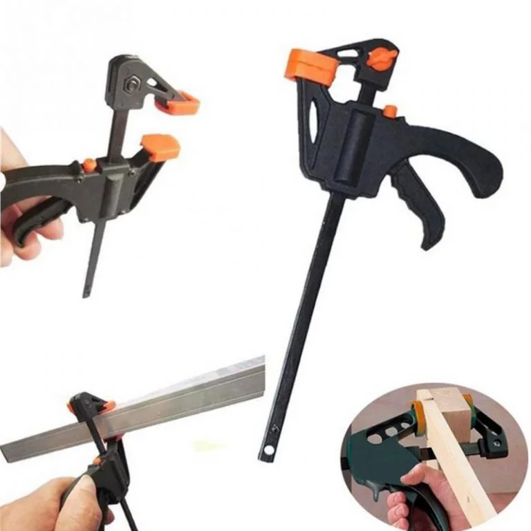 HS Tools Quick Grip 4-Inch Ratchet Bar Clamp Clip Kit - Image 4