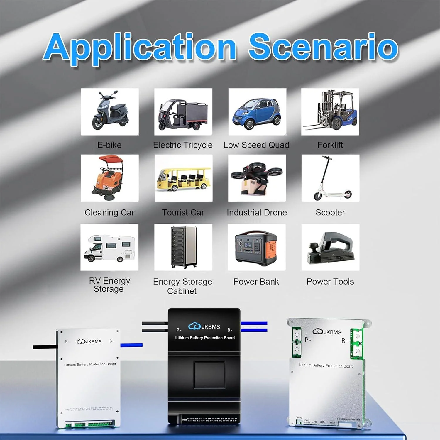 JK Smart BMS LFP Li-ion 8S-24S 40A BMS Battery Management System for Li-ion Lifepo4 Battery Pack Balanced Charging Board - Image 2