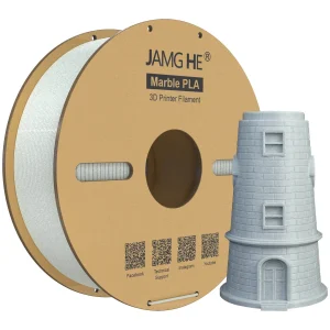 JAMG HE 1.75mm Marble PLA 3D Printer Filament 1kg Spool