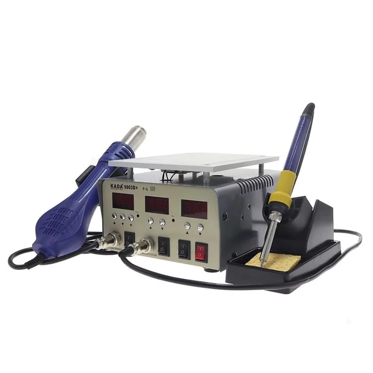 KADA 9803D+ 3-in-1 LCD Touch Screen Rework Station - Image 4