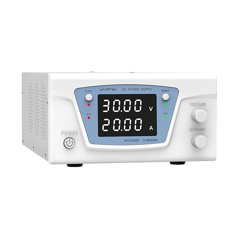 WANPTEK KPS3020D 30V 20A Adjustable DC Laboratory Power Supply - Image 2