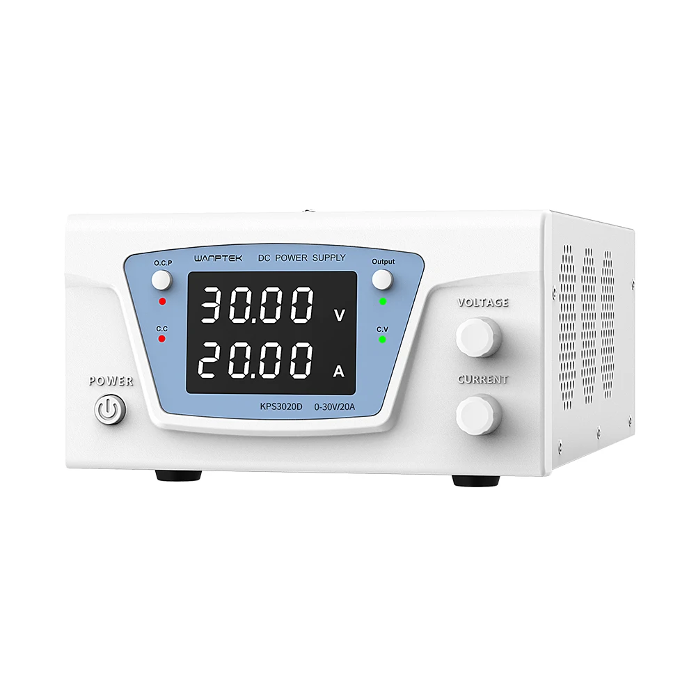 WANPTEK KPS3020D 30V 20A Adjustable DC Laboratory Power Supply - Image 3