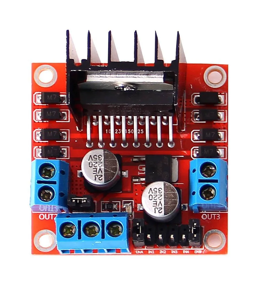 L298N H-Bridge Motor Driver Module - Image 4