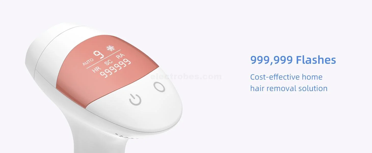 Laser Hair Removal with Ice Cooling Care Function for Women Permanent, 999,999 Flashes Painless IPL Hair Remover, Hair Removal Device - Image 2