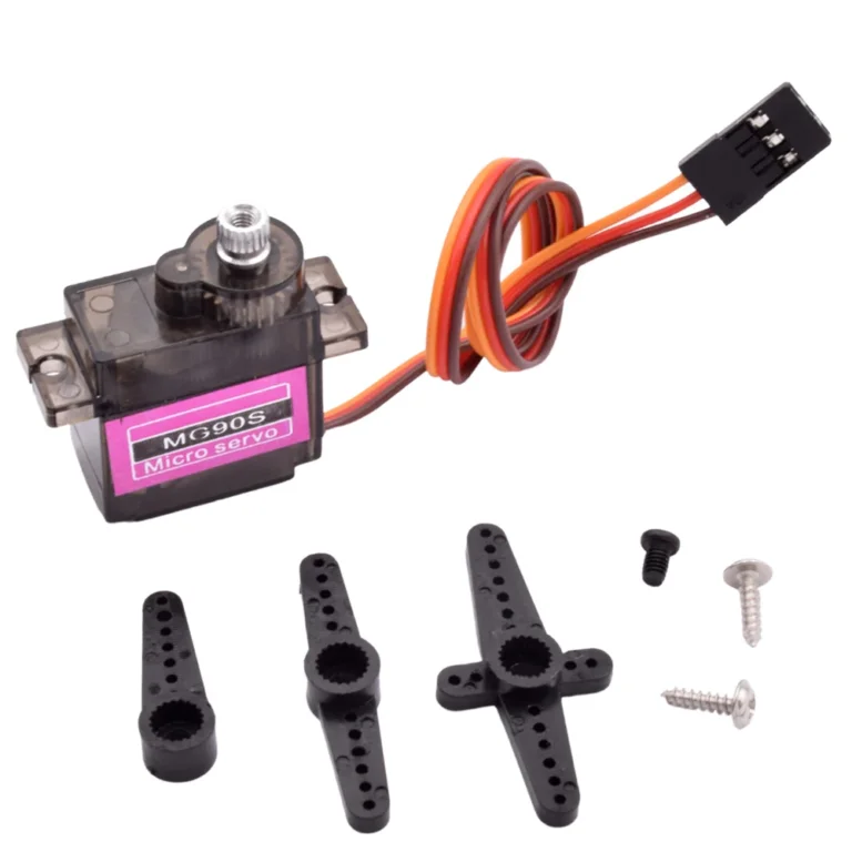 Tower Pro MG90S Metal Gear PWM Controlled Micro Servo Motor 180 Degree Rotation - Image 2