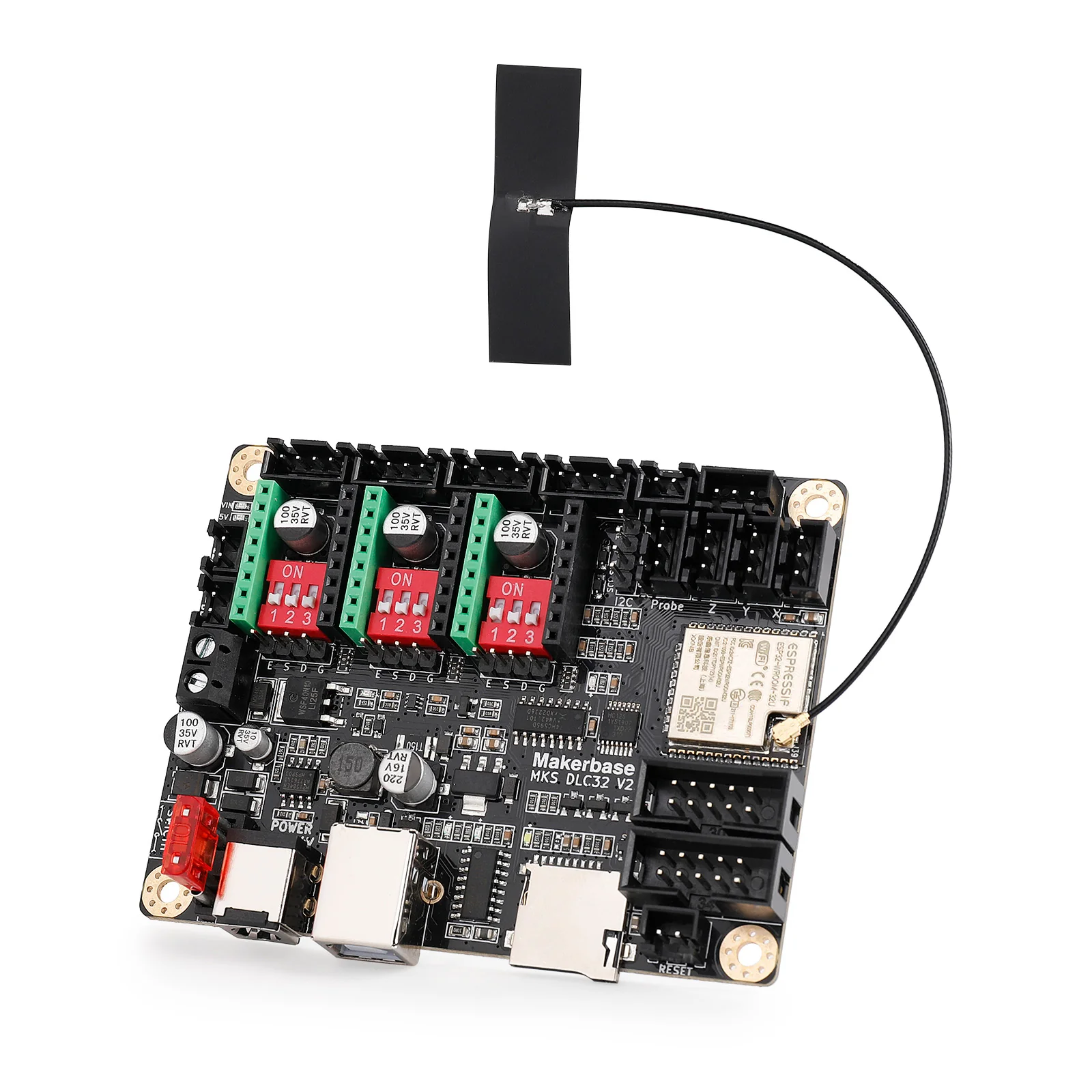 Makerbase MKS DLC32 V2.1 32-Bit ESP32 Laser CNC Control Board with Wi-Fi - Image 2
