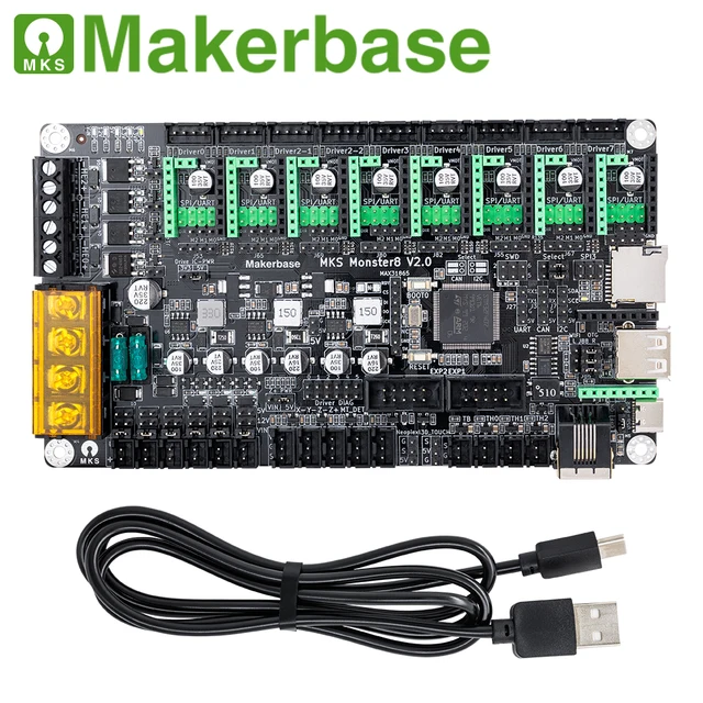 Makerbase MKS SKIPR V1.0 32-Bit All-in-One Control Board for Klipper 3D Printers