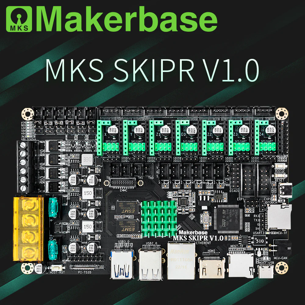 Makerbase MKS SKIPR V1.0 32-Bit All-in-One Control Board for Klipper 3D Printers - Image 10