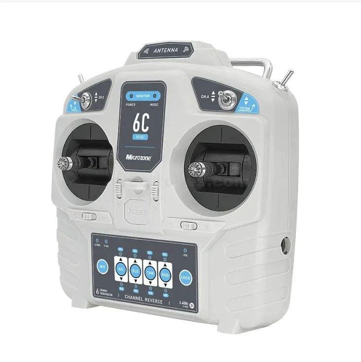 Microzone MC6C Mini 2.4GHz 6CH Remote Controller with MC6RE Receiver – Mode 2 - Image 2