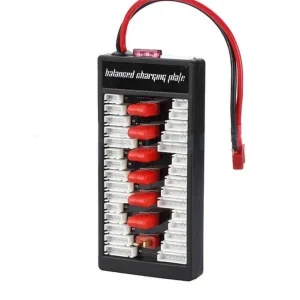 T-Plug LiPo Parallel Balanced Charging Board with Deans Connector – 2S–6S