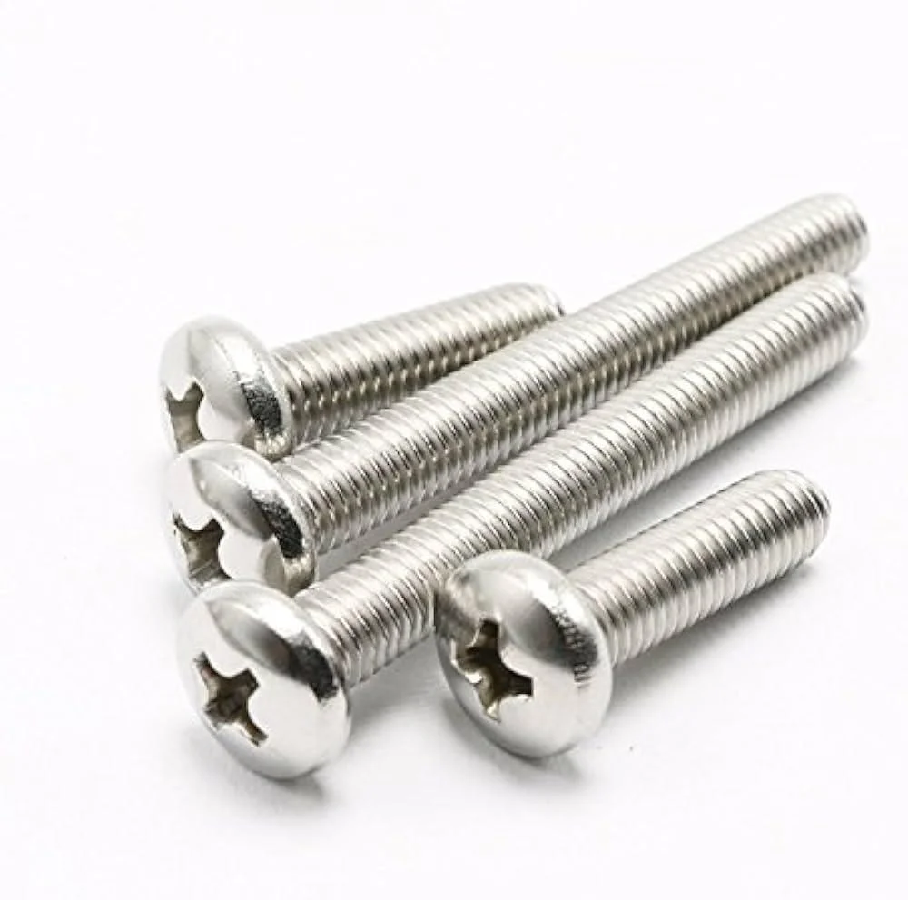 M3 Philips Pan Head Stainless Steel Screws – 3mm Button Head Screws