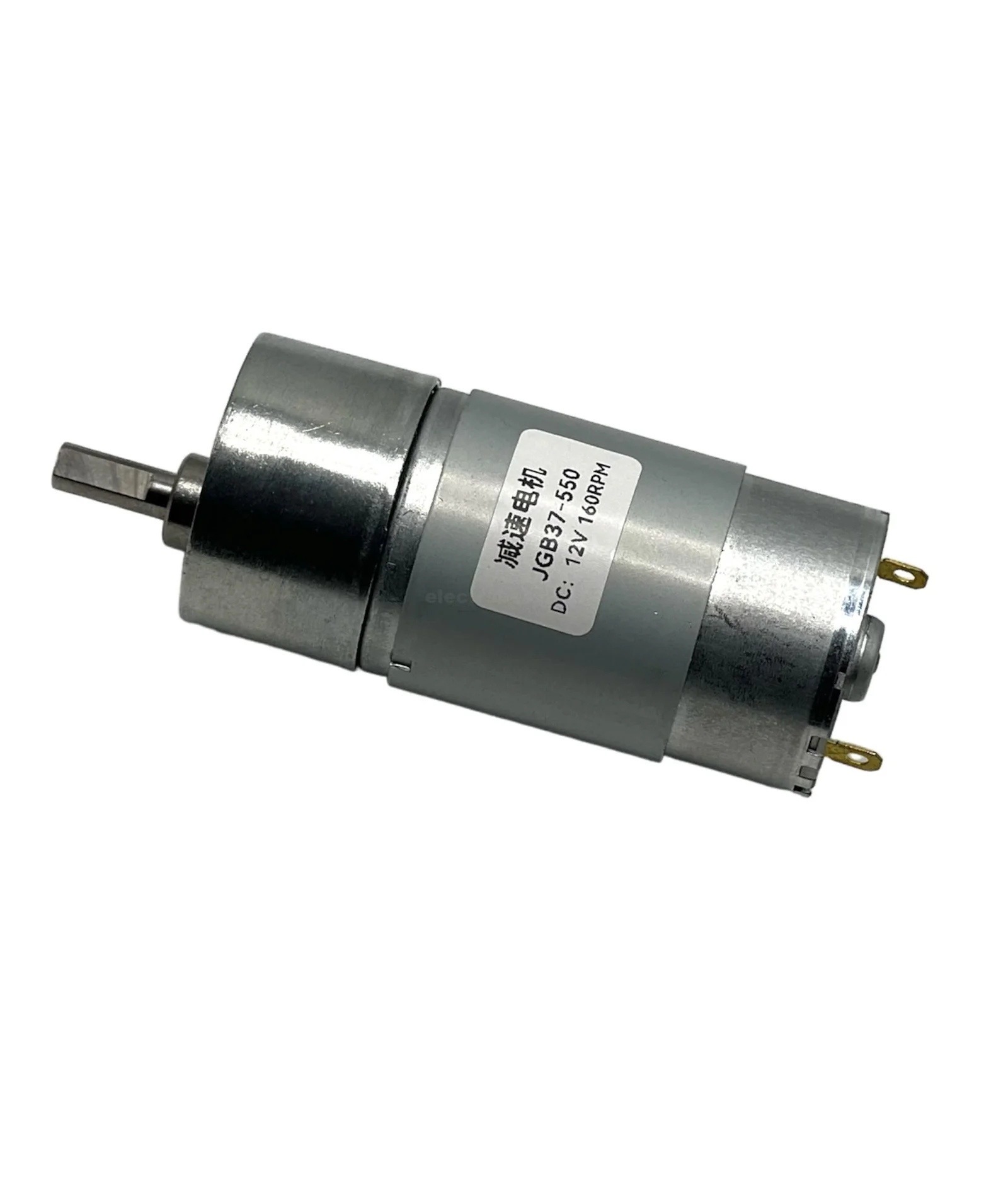 JGB37-550 DC 12V 160RPM High-Torque Metal Gear Motor