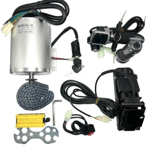 MY1020 60V 2000W Brushless DC Motor with Controller & Accessories Kit