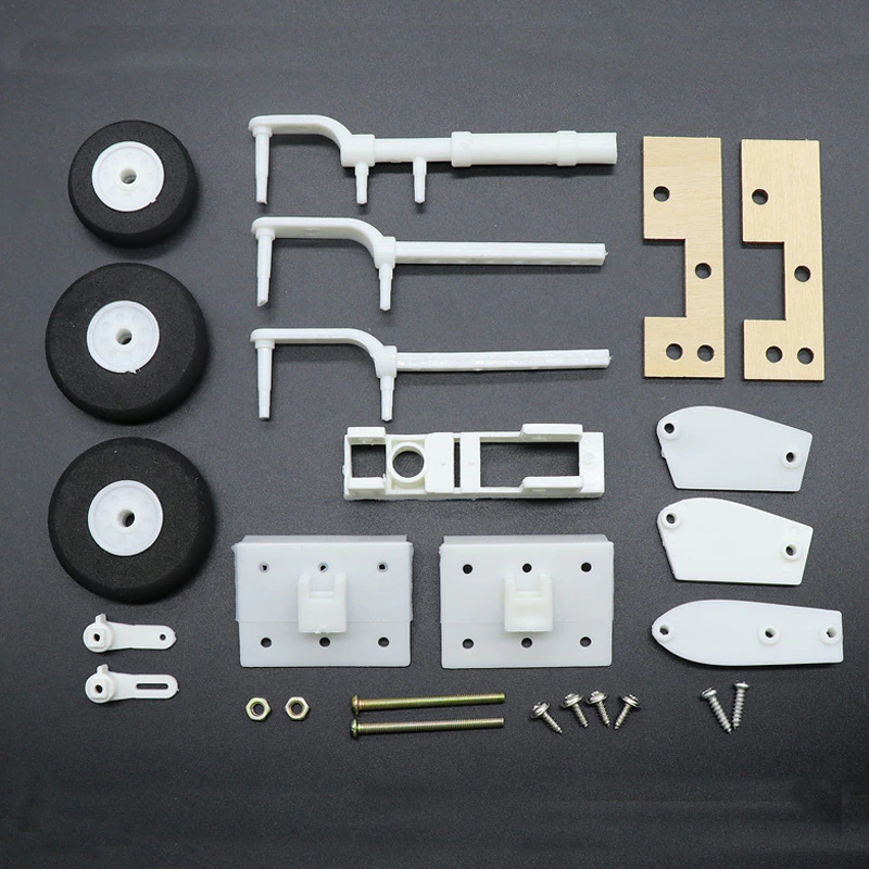 SU-27 RC Aircraft Model Landing Gear Front Steering Wheel Set