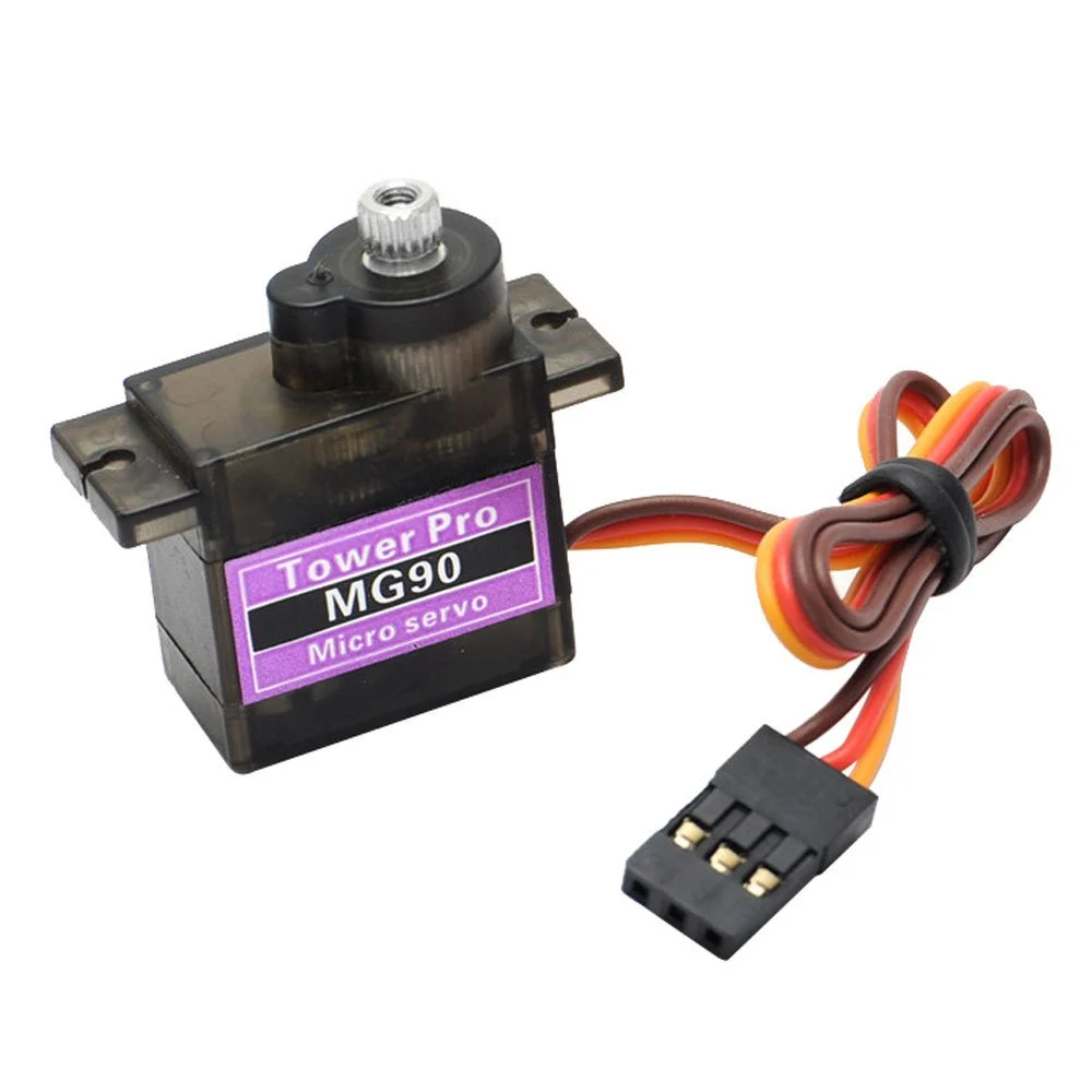 Tower Pro MG90S Metal Gear PWM Controlled Micro Servo Motor 180 Degree Rotation - Image 4