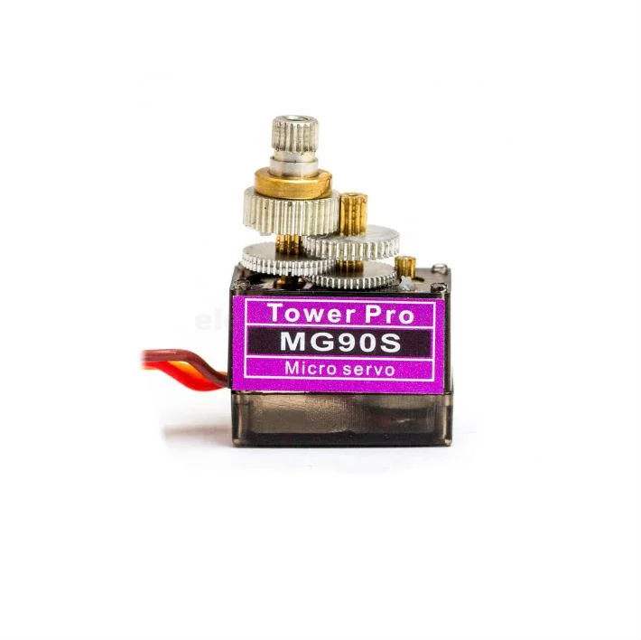 Tower Pro MG90S Metal Gear PWM Controlled Micro Servo Motor 180 Degree Rotation - Image 5