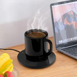 USB Mug Warmer – Electric Coffee Cup & Tea Warmer Heating Plate for Desk