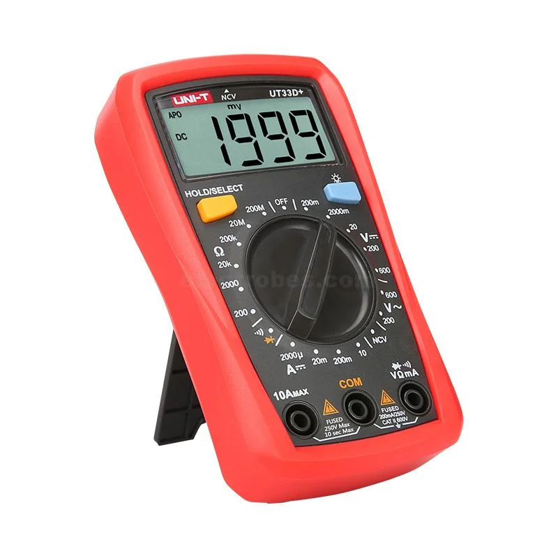 UNI-T UT33D+ Palm Size Digital Multimeter - Image 3