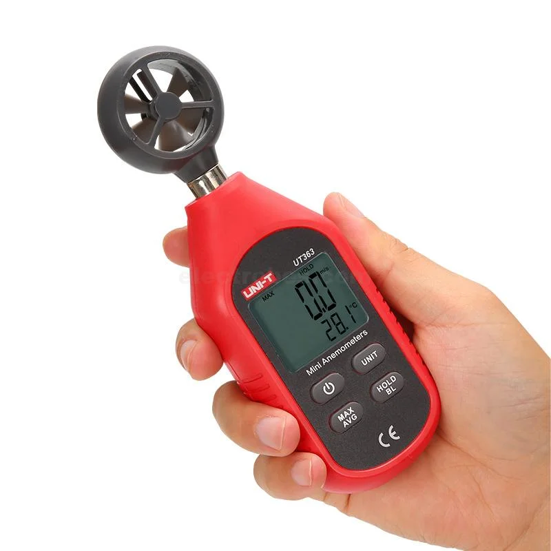 UNI-T UT363 Wind Speed and Temperature Meter Digital Anemometer