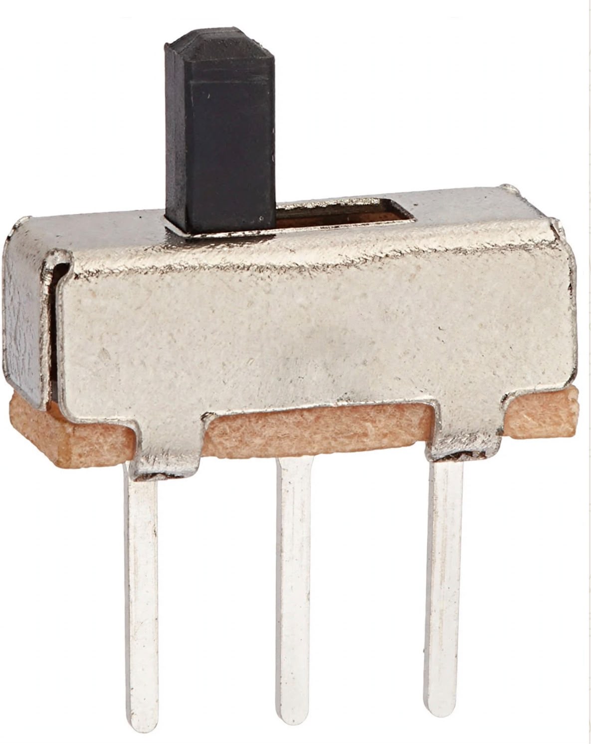 Mini Maintained ON/OFF Selector Slide Switch – 3 Pin PCB Mount