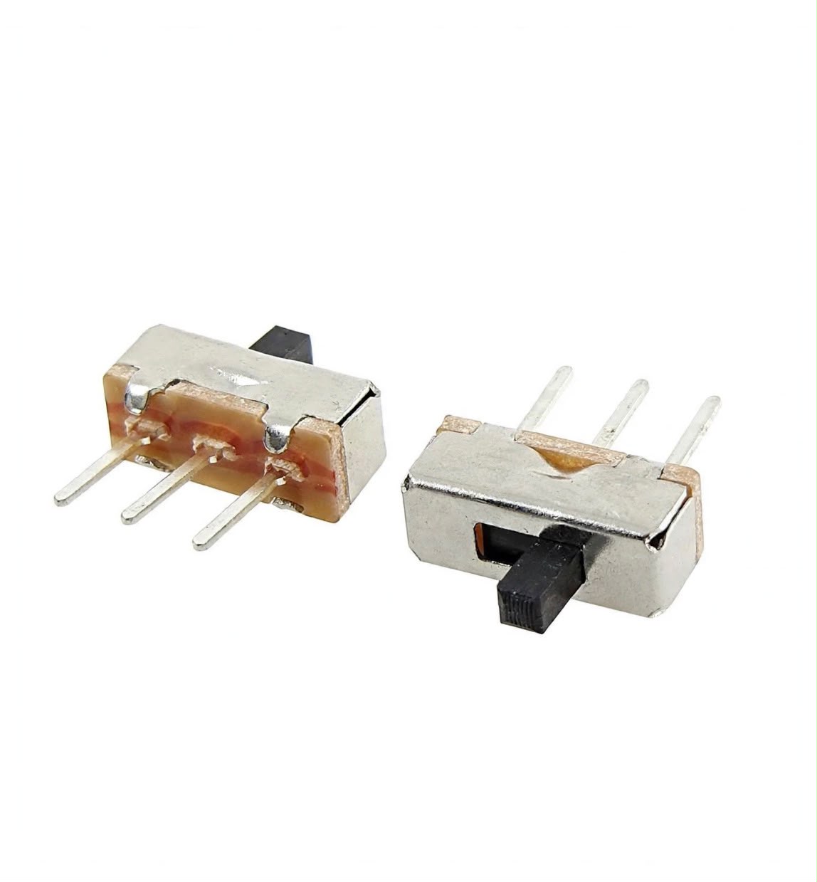 Mini Maintained ON/OFF Selector Slide Switch – 3 Pin PCB Mount - Image 2