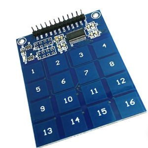TTP229 16-Key 4×4 Digital Capacitive Touch Keypad