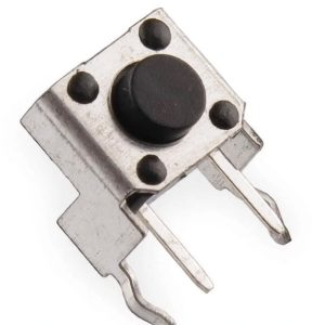 6×6mm Right-Angle Momentary Tactile Push Button Switch – 4 Pin