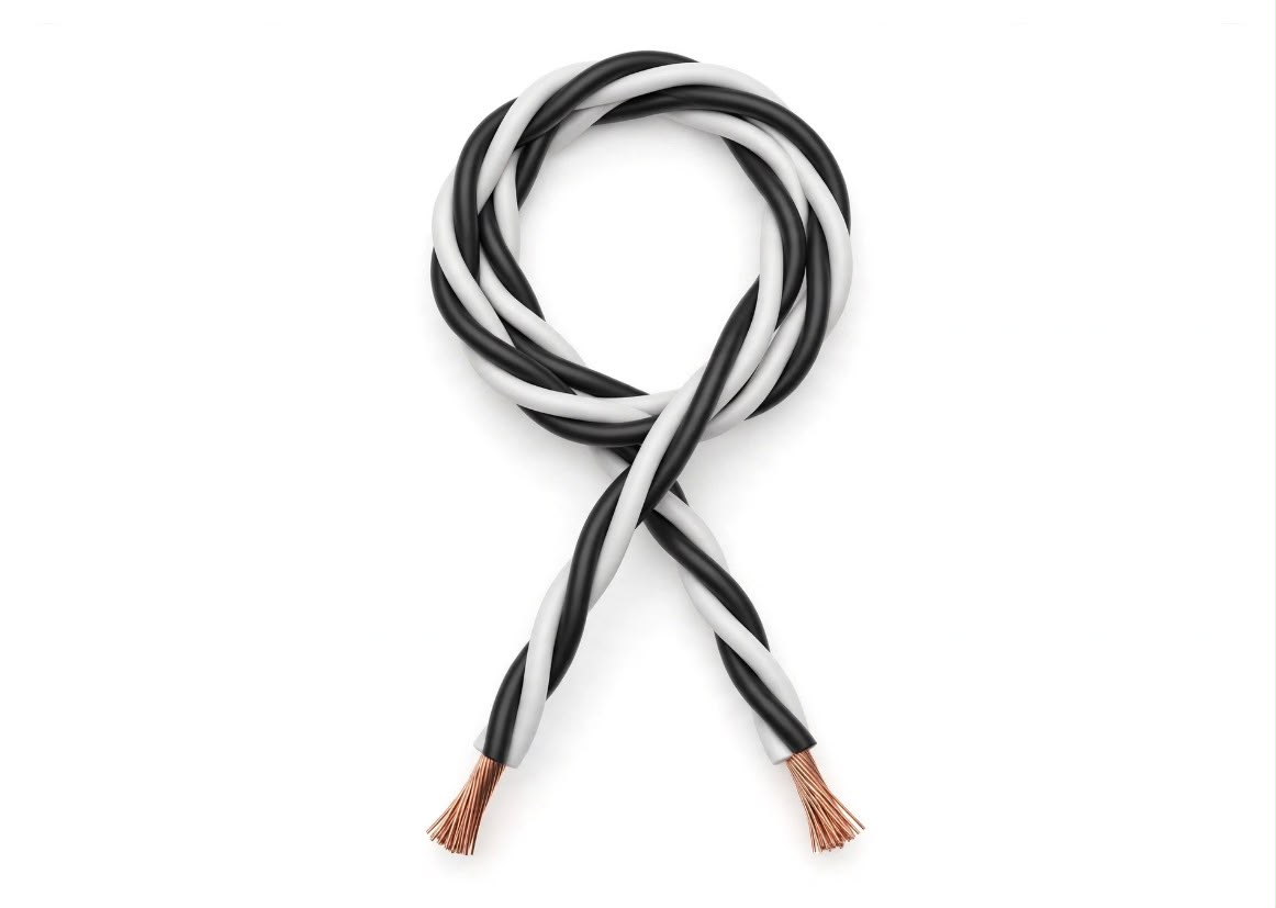 1 Meter 2-Core Twisted Hard Jumper Wire Cable - Image 3