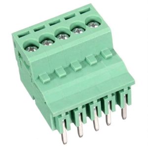 5-Pin 5.08mm Right-Angle PCB Mount Removable Terminal Block