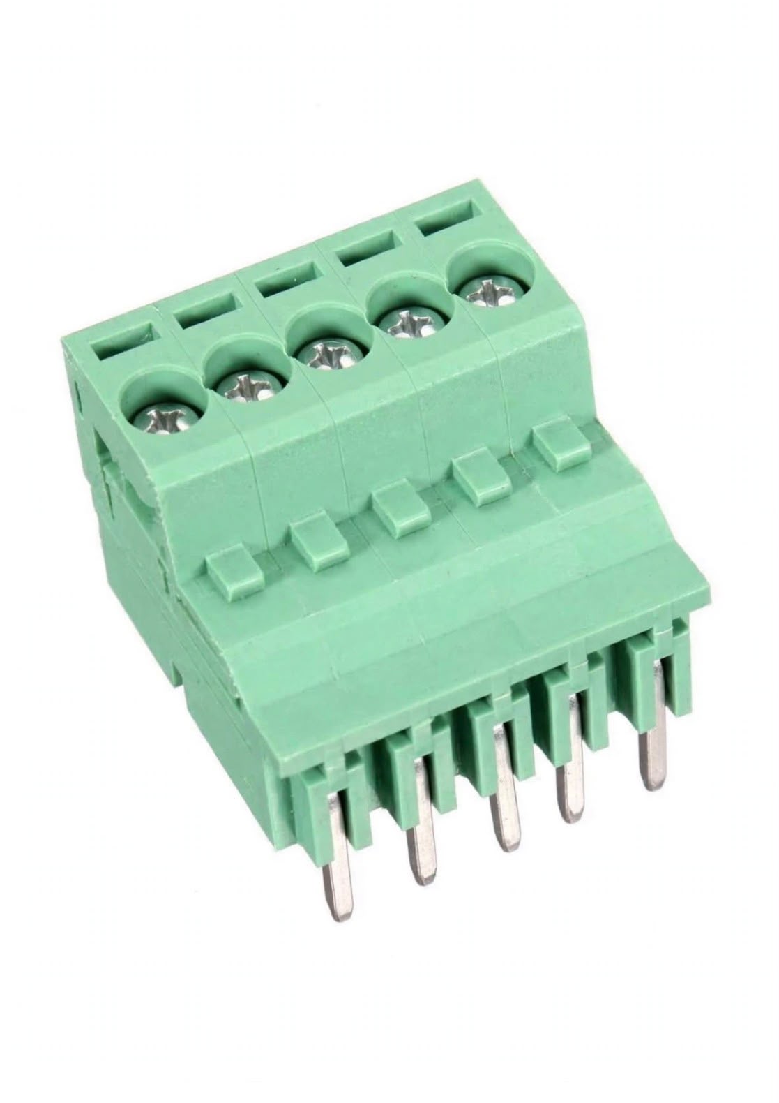 5-Pin 5.08mm Right-Angle PCB Mount Removable Terminal Block