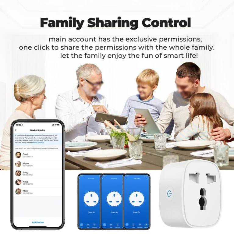 16A Wifi Smart Socket Plug EU Universal Socket - Image 4