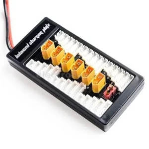 XT60 LiPo Parallel Balanced Charging Board with Deans Connector – 2S–6S