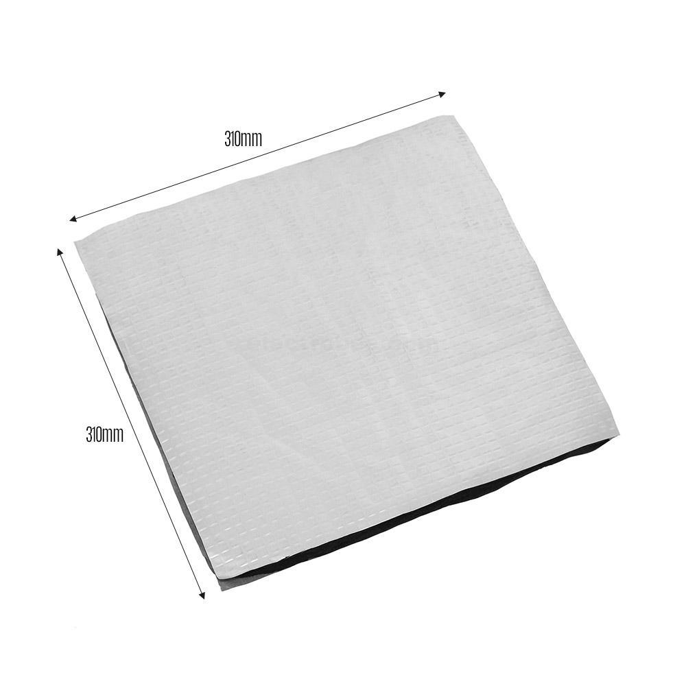 310 × 310mm 3D Printer Heated Bed Insulation Foam Pad with Self-Adhesive Backing - Image 6