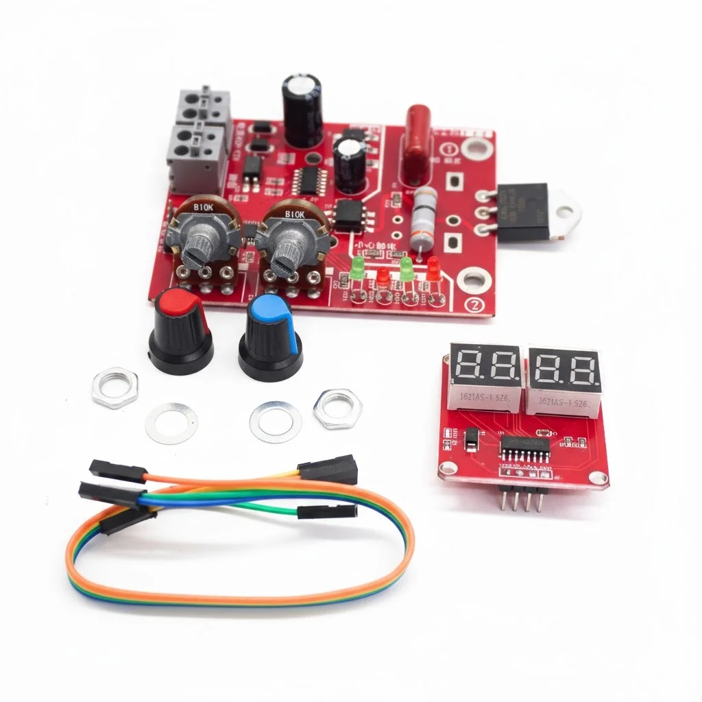 AC 9–12V NY-D01 Spot Welder Control Board – 100A Digital Controller