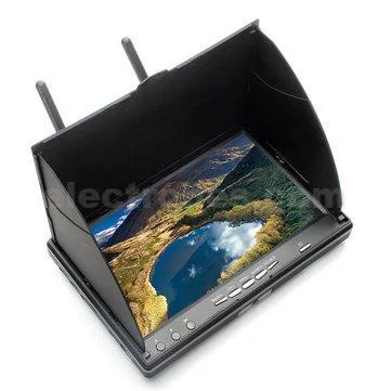 FPV 5802S 5.8GHz 40 Channel Receiver +LCD Monitor +Battery