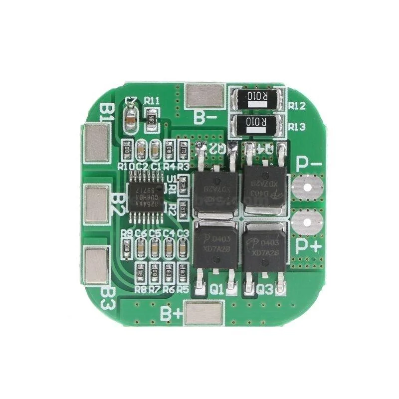 4S 20A 14.8V Cell 18650 Li-ion Lithium Battery Balanced Charging BMS PCB Board with Protection