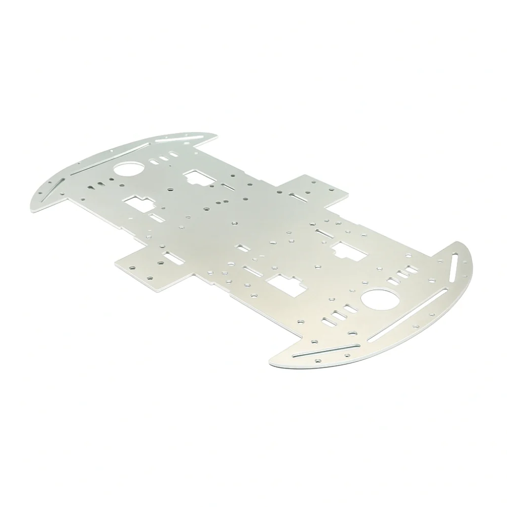 Aluminum Smart Car Chassis 4WD Base Plate