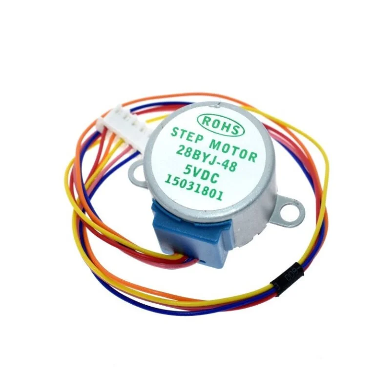28BYJ-48 5V DC Mini Stepper Motor with ULN2003 Driver Module - Image 3