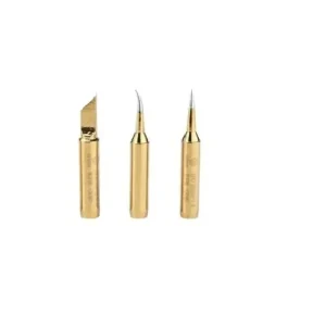 900M-T-S3C Brass Soldering Iron Removable Tip Set – 3 Piece