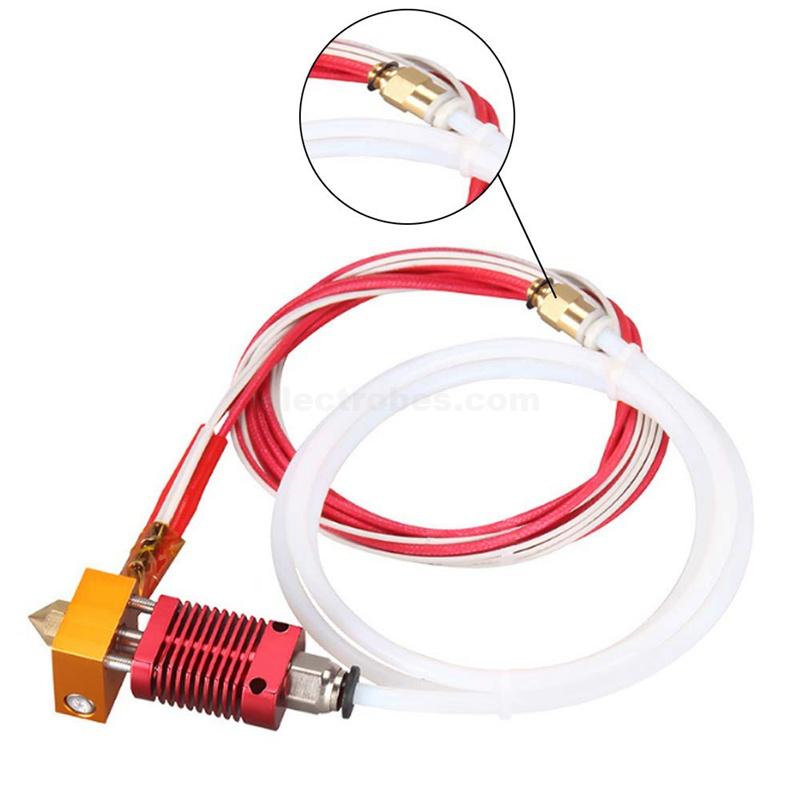 Ender 3 MK8 Hotend Assembled Kit 12V/24V 40W with Aluminum Heating Block - Image 3