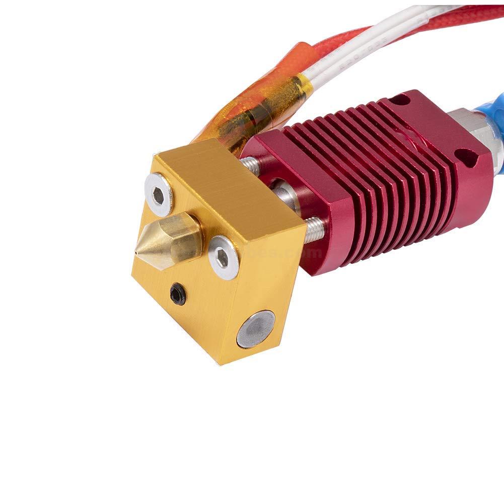 Ender 3 MK8 Hotend Assembled Kit 12V/24V 40W with Aluminum Heating Block - Image 2