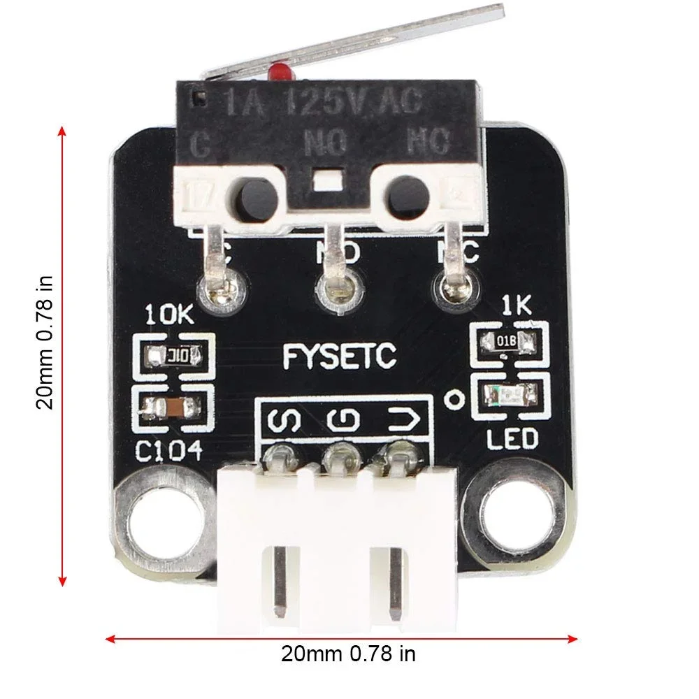 Creality 3D Printer Mechanical Endstop Limit Switch Module with Cable - Image 5