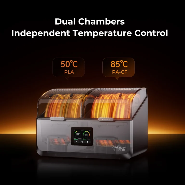 Creality Space Pi X4 Filament Dryer Plus – 4-Spool 3D Printer Filament Dehydrator - Image 13