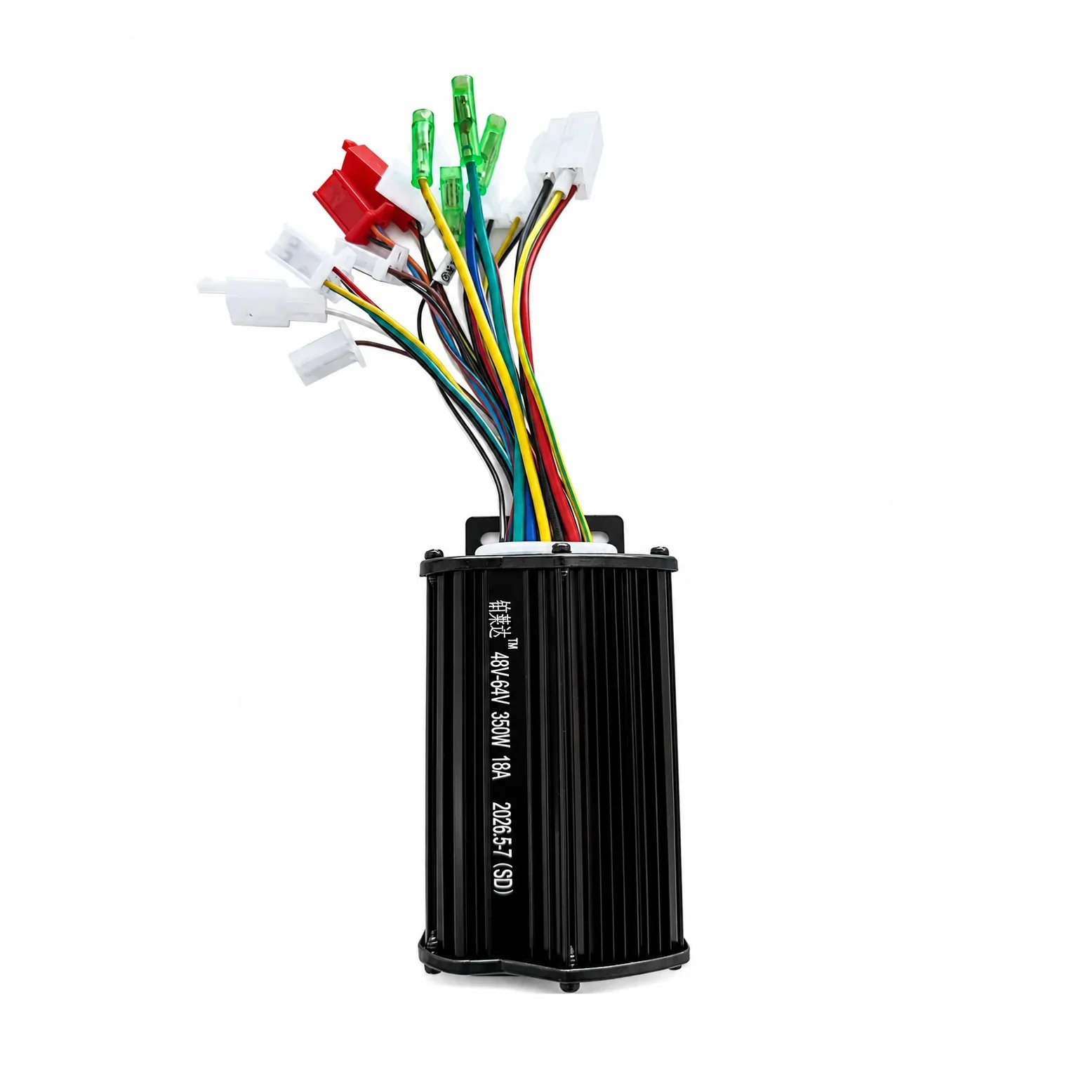 DC 48–64V 350W Brushless Motor Controller for E-Bike, Bicycle & Scooter