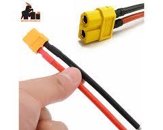 XT60 Battery Extension Female Cable Adapter 10cm Awg14 Connecting Wire - Image 2