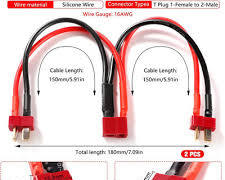 T-Plug Series Battery Connector Cable Extension Delta Splitter - Image 2