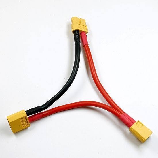 XT60 Series Battery Connector Cable Extension Delta Splitter - Image 3