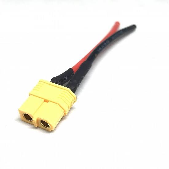 XT60 Battery Extension Male Cable Adapter 10cm Awg14 Connecting Wire - Image 3